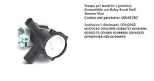 Pompa Scarico con Filtro per Lavatrice Bosch Siemens compatabile COD481073071153