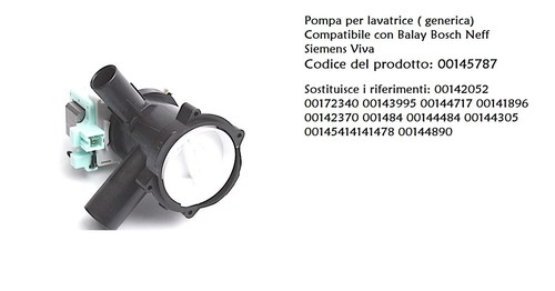 Pompa scarico con filtro - pompa,