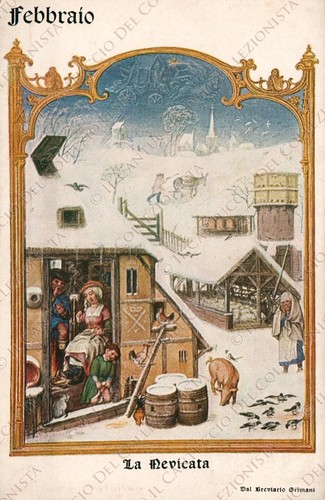 Febbraio nevicata breviario - la,