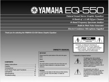 Yamaha 550 equalizzatore - yamaha,