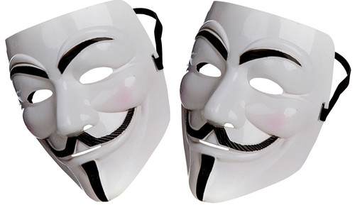 Maschera facciale bianca - x,
