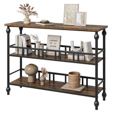 Tavolino Consolle Nero 3