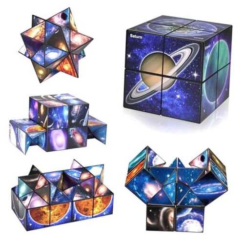 Star cube magic - star, set,