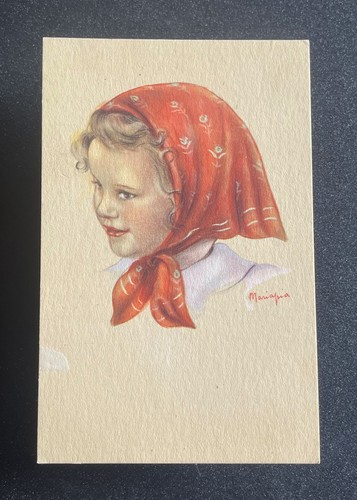 Cartolina mariapia volto di - volto,