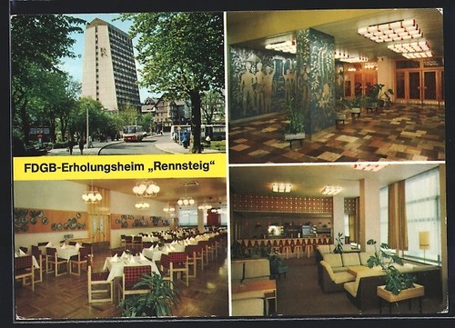 Oberhof fdgb eröungsheim - ak, fdgb-eröungsheim