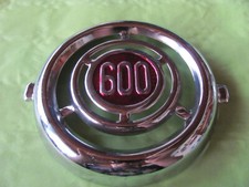 FREGIO MASCHERINA ANTERIORE FIAT 600 D-MULTIPLA  EPOCA IN METALLO