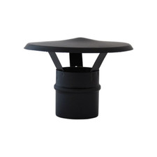 Chinese Black Steel Male Hat