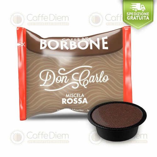 200 capsule cialde borbone red - 200,