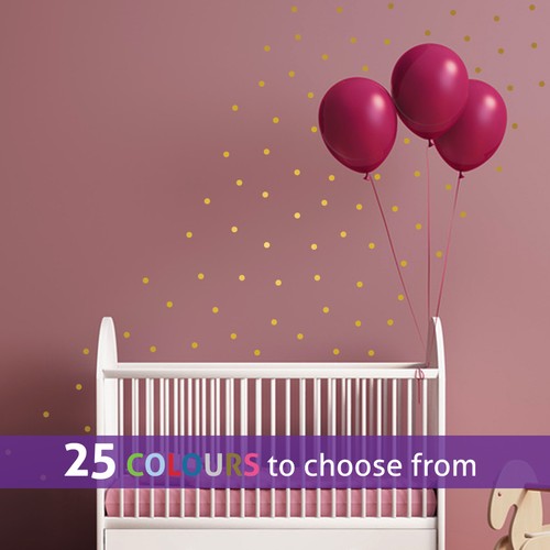 120 polka dots adesivi - 40-120,