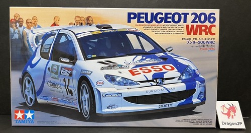 Nuovo tamiya peugeot 206 wrc - nuovo,