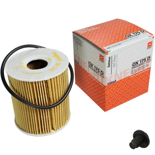 Filtro olio mahle - mahle, con