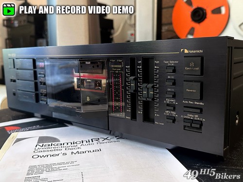 Nakamichi 202 cassette deck - rx-202,