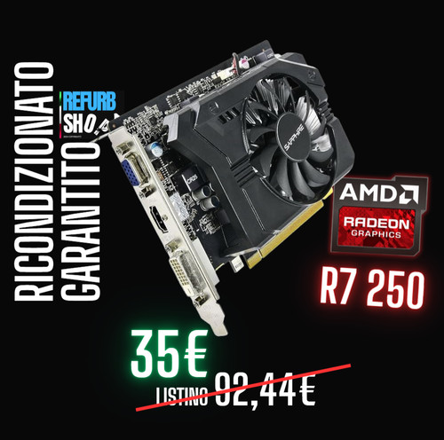 Scheda video sapphire amd - scheda, r7