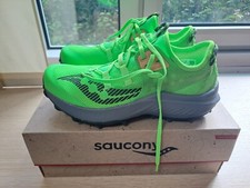 Saucony Endorphin Rift Trail Running - Green Tg. 42 - Nuove Senza Cartellino