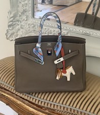 Hermès birkin phw clemence - 35,