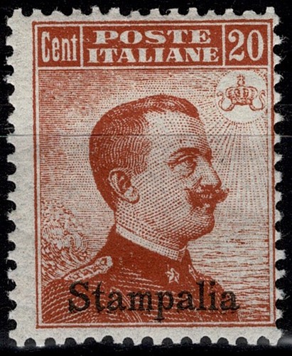 1917 isole egeo - isole, stampalia