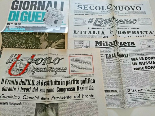 Giornali guerra febbraio - giornali, 93