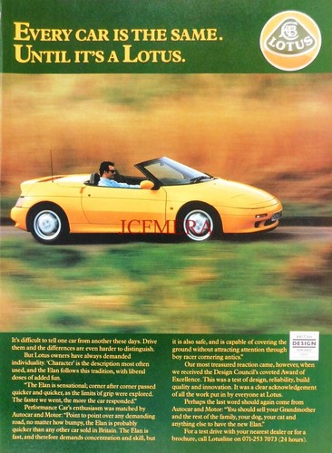 Lotus elan sports motor car - sports,