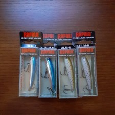 4 - RAPALA ULM-6 STICKBAITS