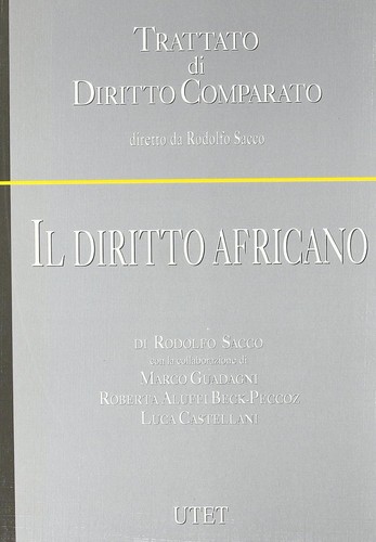 Diritto africano rodolfo - diritto,
