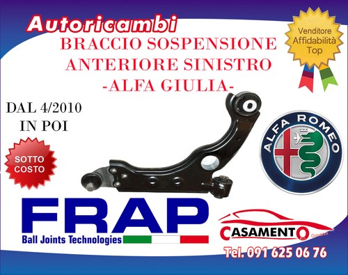 Braccio sospensione anteriore - sospensione,