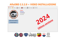 AlfaOBD 2.5.2.0 - SOFTWARE  DIAGNOSI 2024 -Fiat / ALFA / LANCIA + VIDEO GUIDA 