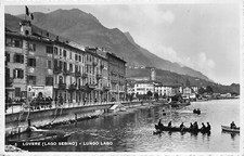 A8830) LOVERE LUNGO LAGO LAGO SIBERINO ANIMATA CANOA VIAGGIATA BERGAMO