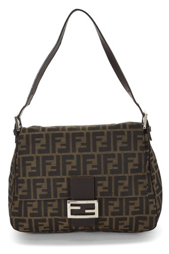Fendi brown zucca canvas mama - zucca,