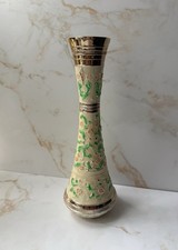 Vaso vintage in vetro smaltato