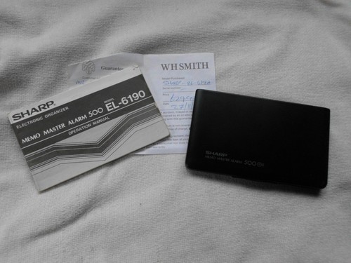 Sharp 6190 memo master - el-6190,