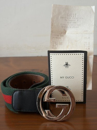 Cintura gucci originale con - cintura,