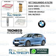 KIT TAGLIANDO 4 FILTRI TECNECO