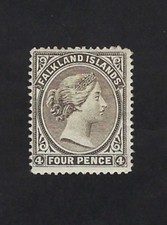 FALKLAND: Yv 6a noir olive