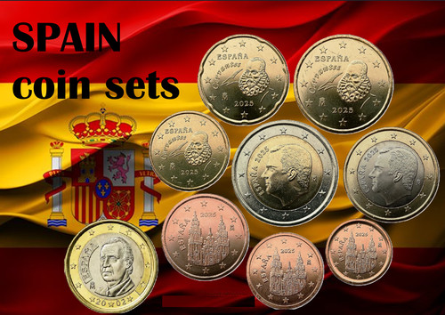 Spagna set monete 1 - spagna,