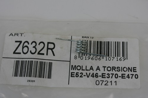 Molla pulsante serratura