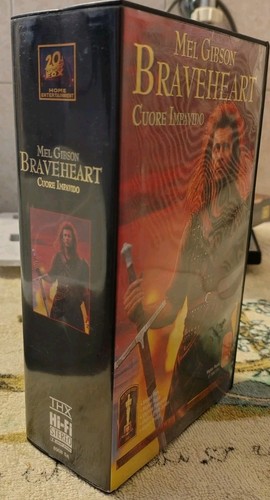 Vhs braveheart cuore impavido - vhs,
