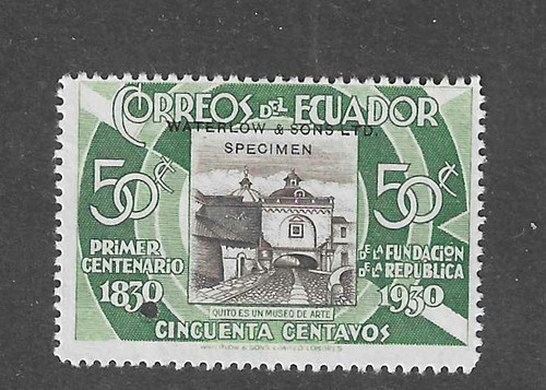 Ecuador 1930 museo 50c - museo,