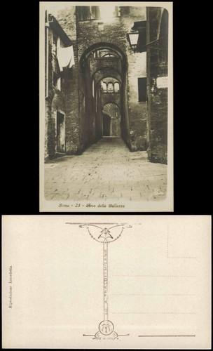 Cartoline siena via vicolo - cartoline,