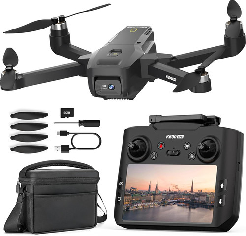 K600gps drone con - con, fotocamera