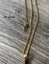 Collana Croce in Oro 24K per
