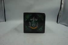 the noble collection harry pooter 8" die cast metal Slytherin house wand stand