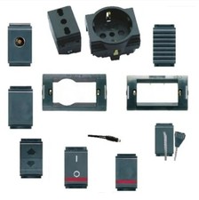 COMPATIBILE BTICINO LIVING CLASSIC PRIMA SERIE PRESA PULSANTE SUPPORTO DEVIATORE