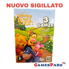 Disney Winnie the Pooh 3 Games pc games computer gioco nuovo per Italiano pal
