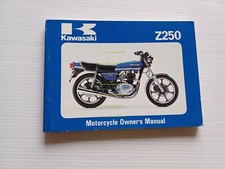Kawasaki Z 250 1980 manuale uso manutenzione libretto inglese originale