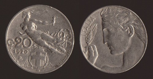 Centesimi 1920 vittorio - 20,