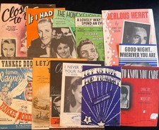 Lotto di 12 brani popolari