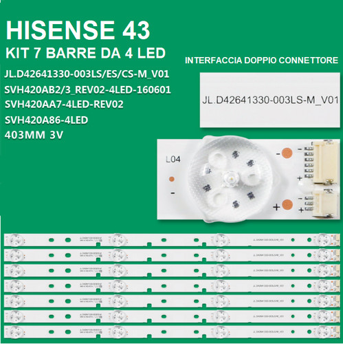 Kit barre strip - led, tv