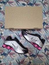 Nike Shox R4 Argento e Rosa Tg