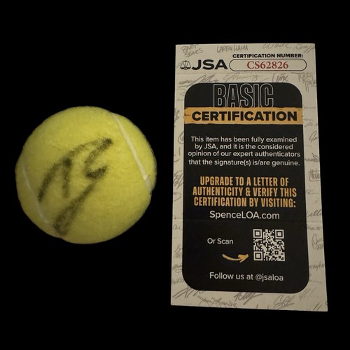 Pallone tennis autografato - da,