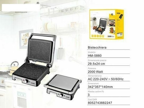 Piastra elettrica per toast - piastra,